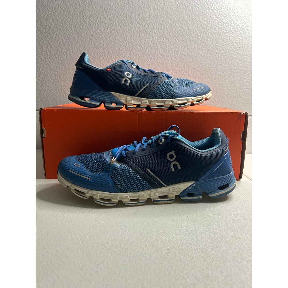 On Cloudsurfer Running Shoes Blue Mens Size 10 #2886